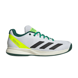 Adidas Кроссовки Pickleball 'White Black Collegiate Green', белый jq0695 | white black collegiate green