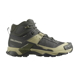 Salomon Кроссовки X Ultra 5 Mid GORE-TEX 'Peat Grey Green', зеленый l47754300 | peat grey green