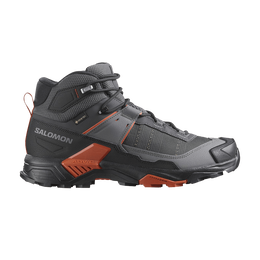 Salomon Кроссовки X Ultra 5 Mid GORE-TEX 'Asphalt Burnt Ochre', серый l47753900 | asphalt burnt ochre