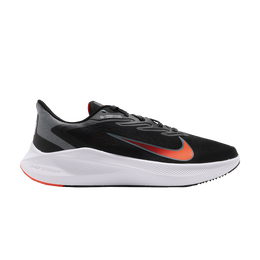 Nike Кроссовки Air Zoom Winflo 7 'Black Total Orange', черный cj0291 011 | black total orange