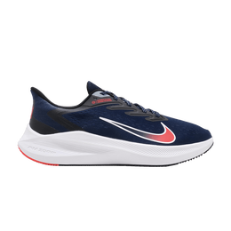 Nike Кроссовки Zoom Winflo 7 'Midnight Navy Crimson', синий cj0291 400 | midnight navy crimson