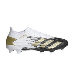 Adidas Кроссовки Predator Mutator 20.3 Low FG 'White Gold Metallic', белый fw9197 | white gold metallic