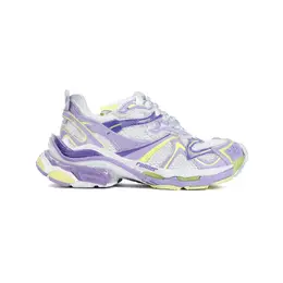 Balenciaga-Lilac Yellow Runner 2 Polyurethane Sneakers-Donna 52113025106260