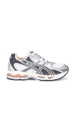 Кроссовки GEL-NIMBUS 10.1 Asics, White & Obsidian Grey afsc-mz197 | white & obsidian grey