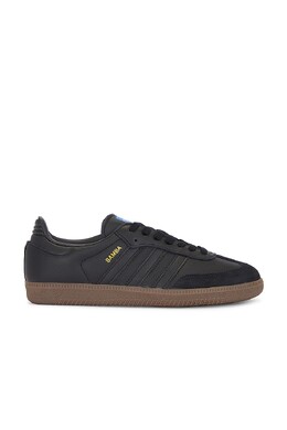 Кроссовки Samba og Adidas, core black & gum 5 adio-mz197 | core black & gum 5