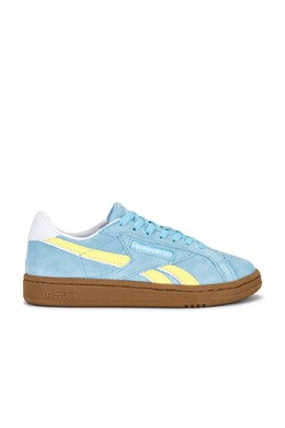 Кроссовки Heritage court от Reebok, digital blue, solar acid yellow & gum reer-wz29 | digital blue, solar acid yellow, & gum