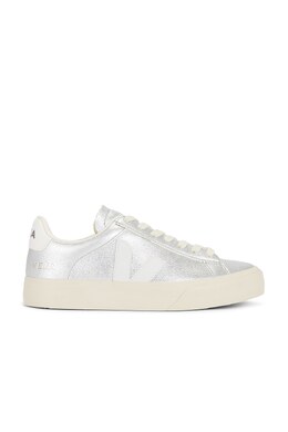 Кроссовки Campo от Veja, silver & white veja-wz289 | silver & white