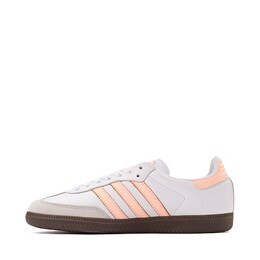 Кроссовки Womens Adidas Samba OG Athletic Shoe, цвет White/Clear Orange/Semi Coral/Gum 437608 | white/clear orange/semi coral/gum