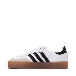 Кроссовки Womens Adidas Sambae Athletic Shoe, цвет White/Core Black/Gold Metallic 437472 | white/core black/gold metallic