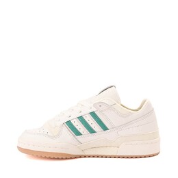 Кроссовки Womens Adidas Forum Low CL Athletic Shoe, цвет Cloud White/Active Green/Sandy Pink 437475 | cloud white/active green/sandy pink