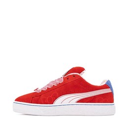Кроссовки Womens Puma x Hello Kitty Suede XL Athletic Shoe, цвет For All Time Red/White/Mountain Blue 362247 | for all time red/white/mountain blue