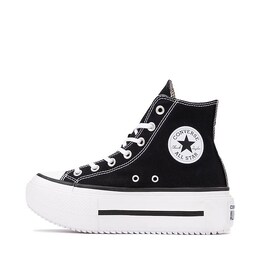 Кроссовки Converse Chuck Taylor All Star Lift Double Stack High-Top Sneaker, черный/белый 389426 | black/white