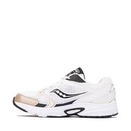 Кроссовки Saucony Ride Millennium Athletic Shoe, цвет White/Gold/Black 489182 | white/gold/black