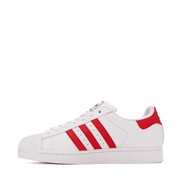 Кроссовки Adidas Superstar II Athletic Shoe, цвет White/Better Scarlet/Core Black 437584 | white/better scarlet/core black