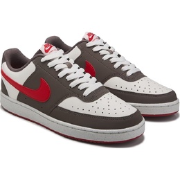 Кроссовки Court vision low от Nike, off white/grey/red 1049115/47456 | off white/grey/red