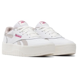 Кроссовки на платформе Reebok Court Advance Surge, white/chalk/white 5278281/26126 | white/chalk/white