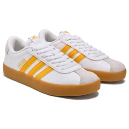 Кроссовки Vl court 3.0 Adidas, white/yellow/gum 5276574/31547 | white/yellow/gum