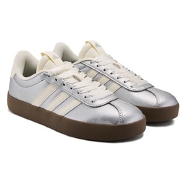 Кроссовки Vl court 3.0 Adidas, silver/white/gum 5276574/46367 | silver/white/gum