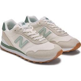 Ретро кроссовки 515 New Balance, white/green 1043586/46944 | white/green