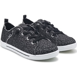 Кеды на тканевой подошве Bobs b cute 2.0 от Skechers, black/grey leopard canvas 1057697/70489 | black/grey leopard canvas