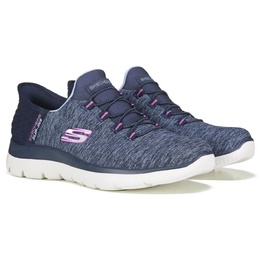 Кроссовки Slip-Ins Summits от Skechers, navy/purple medium 1054301/41681 | navy/purple medium
