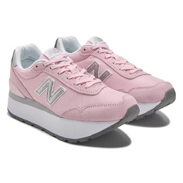 Кроссовки на платформе 515H в ретро стиле от New Balance, pink/silver 1056431/38980 | pink/silver