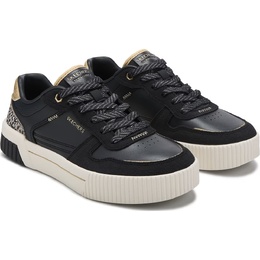 Кроссовки Jade court classic от Skechers, black/leopard 1058269/70525 | black/leopard