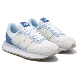 237 ретро-кроссовки New Balance, white/blue 1053951/38880 | white/blue
