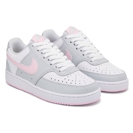 Кроссовки Court vision low от Nike, platinum/pink/white 1047957/45539 | platinum/pink/white