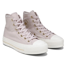 Кеды на платформе Chuck Taylor All Star Hi Lift от Converse, pink/gold 1049846/35556 | pink/gold