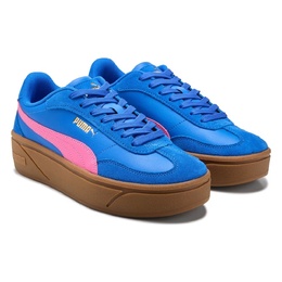Кроссовки на платформе Club era от Puma, blue/pink gum 1057810/36461 | blue/pink gum