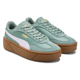 Кроссовки на платформе Club Era от Puma, green/gum 1057810/36488 | green/gum