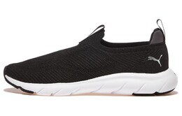 Кроссовки Softride Running унисекс Low-top черные/белые Puma 309833-01 | black/white