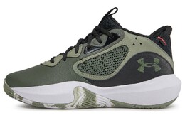 Баскетбольные кроссовки Lockdown 6 унисекс среднего размера зеленые Under Armour 3025616-300 | green