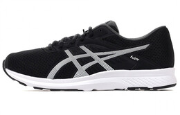 Кроссовки Fuzor для бега мужские с низким верхом, черные/белые Asics t6h4n-9001