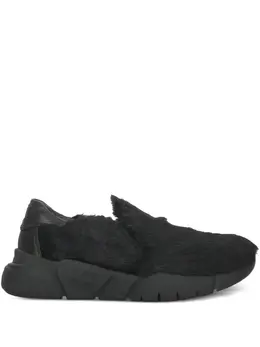 Moschino faux-fur sneakers 29388285
