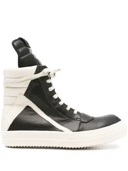 Rick Owens Geobasket high-top leather sneakers 30889546