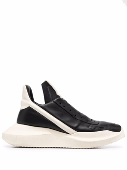 Rick Owens высокие кроссовки Geth Runner, черный ru02b2814lpo | черный