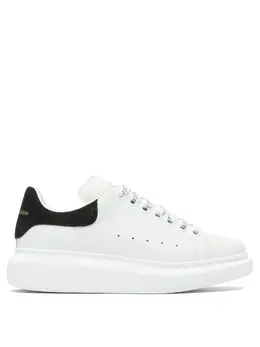 Alexander McQueen-Leather Upper And Rubber Sole Sneaker Sneakers & Slip-On Bianco-Donna 52235345199444