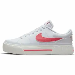 Кеды Nike Court Legacy Lift, полнота F, размер 7,5 US, белый/розовый 103602702077
