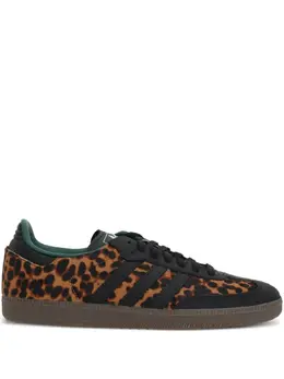 Кроссовки Samba OG с леопардовым принтом Adidas, коричневый 30767541 | коричневый