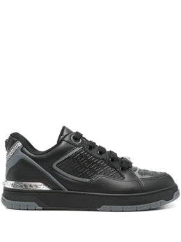 Низкие кеды Versace, черный 10205931a14615 | черный