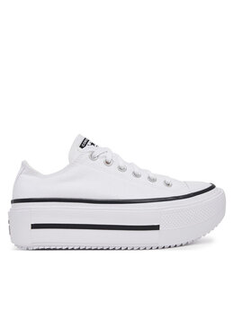 Тканевые кроссовки Chuck Taylor All Star Lift Double Stack Platform A15491C Converse, белый 0000305511652 | weiß