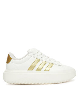 Кроссовки Grand Court Platform JR0699 Adidas, белый 0000305169433 | weiß