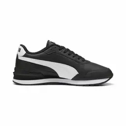 Кроссовки Puma ST Runner v4 Leather, размер 10 UK, Puma Black-Puma White 103760501447