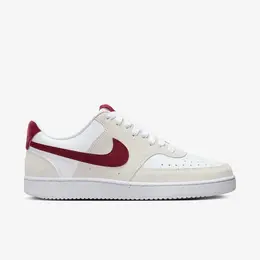 Кроссовки Nike Court Vision Low, размер 7.5 US, белый/бежевый/бордовый 103787486028