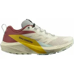 Кроссовки Salomon, размер 8.5 UK, коралловый, бежевый, желтый 103773400027