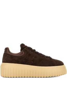 Hogan H-Stripes Leather Sneakers hxw6450fc6tpjqs610