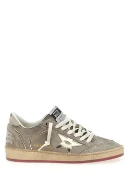 Golden Goose-Ball Star Sneakers Grigio-Donna 52189210837332