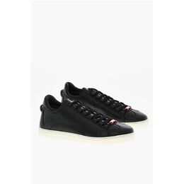 Низкие кроссовки Leaher RUNNER Dsquared2, Black 0017309631 | black
